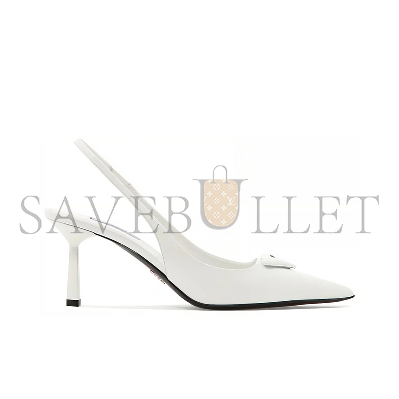 PRADA BRUSHED LEATHER SLINGBACK PUMPS 1I901M PRADA BRUSHED LEATHER SLINGBACK PUMPS 1I901M